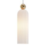 Sospensione-Contemporanea-Antic-Metallo-Oro-1-Luci-Diffusore-In-Vetro-Bianco