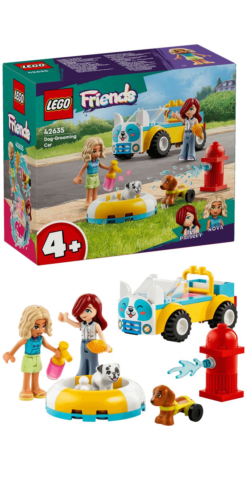 Auto-per-la-toelettatura-dei-cani---Lego-Friends-42635