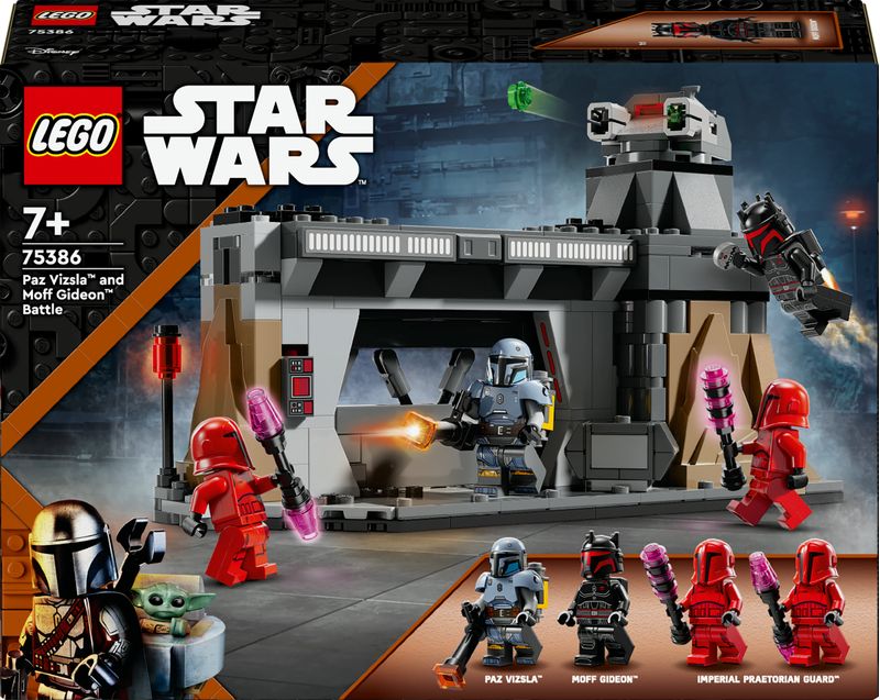 Battaglia-tra-Paz-Vizsla™-e-Moff-Gideon™---Lego-Star-Wars-75386