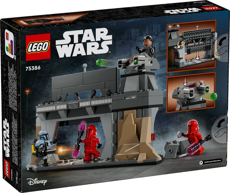 Battaglia-tra-Paz-Vizsla™-e-Moff-Gideon™---Lego-Star-Wars-75386