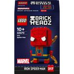 Lego Iron Spider-Man - Lego BrickHeadz 40670