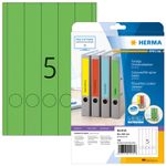 HERMA Special - Permanent self-adhesive matte opaque file folder paper labels - grün - 38 x 297 mm - 100 Etikett(en) (20