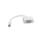 Nilox ROLINE Mini DisplayPort-VGA Adapter, Mini DP M - VGA F white Bianco