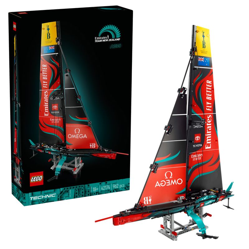 Yacht-Emirates-Team-New-Zealand-AC75---Lego-Technic-42174