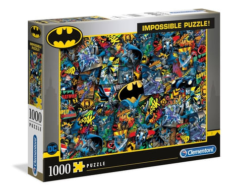 Puzzle-Clementoni-1000-pezzi.-Impossible-batman