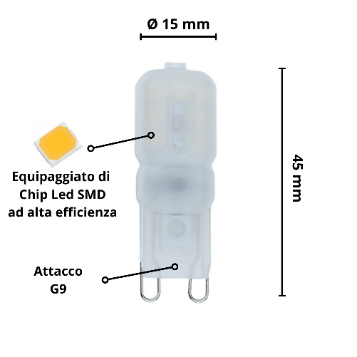 Lampadina-led-bispina-g9-3-watt-equivalente-25-watt-risparmio-energetico-----temperatura-colore-lampada-4500k-bianco-...