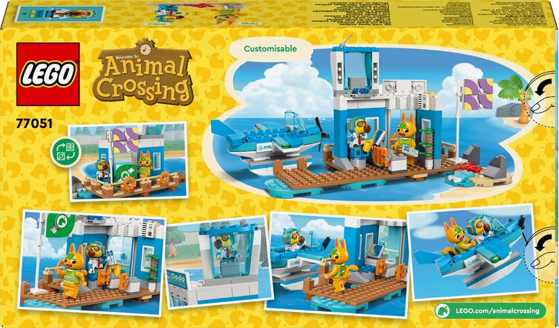 In-volo-con-la-Dodo-Airlines---Lego-Animal-Crossing-77051