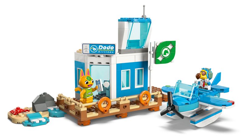 In-volo-con-la-Dodo-Airlines---Lego-Animal-Crossing-77051