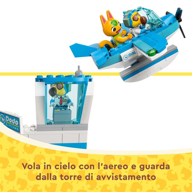 In-volo-con-la-Dodo-Airlines---Lego-Animal-Crossing-77051