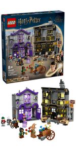 Olivander-e-Madama-McClan--Abiti-per-tutte-le-occasioni---Lego-Harry-Potter-76439