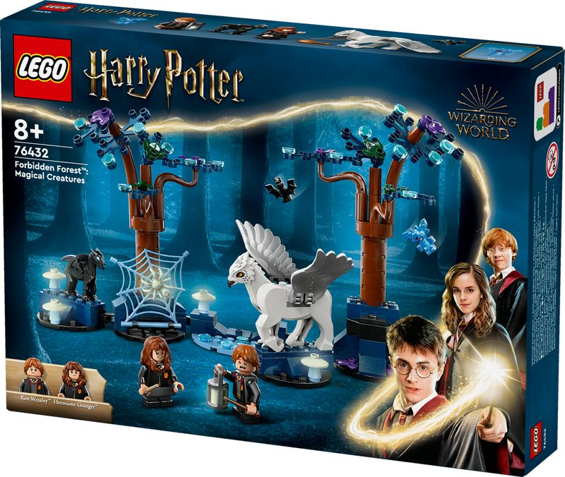 Foresta-Proibita--creature-magiche---Lego-Harry-Potter-76432