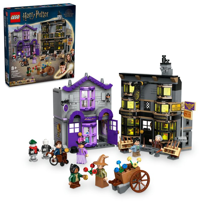 Olivander-e-Madama-McClan--Abiti-per-tutte-le-occasioni---Lego-Harry-Potter-76439