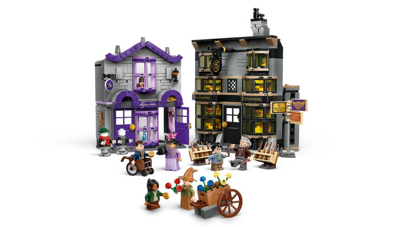 Olivander-e-Madama-McClan--Abiti-per-tutte-le-occasioni---Lego-Harry-Potter-76439