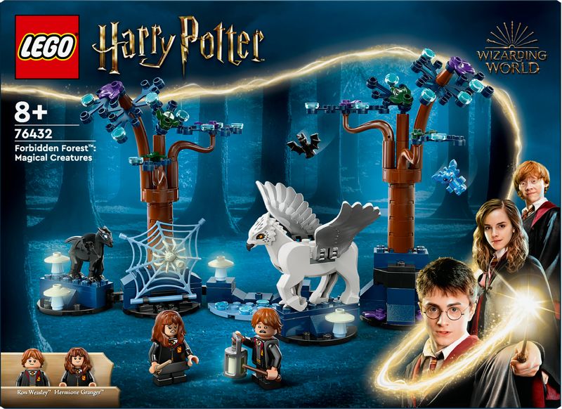 Foresta-Proibita--creature-magiche---Lego-Harry-Potter-76432