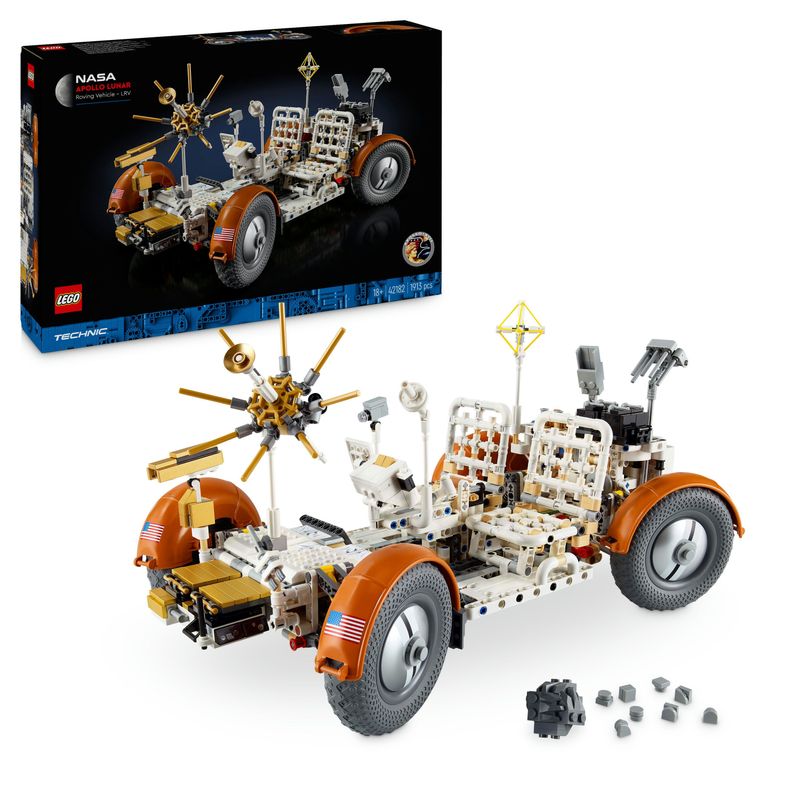 Rover-lunare-NASA-Apollo---LRV---Lego-Technic-42182