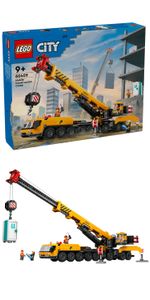 Gru-da-cantiere-mobile-gialla---Lego-City-60409