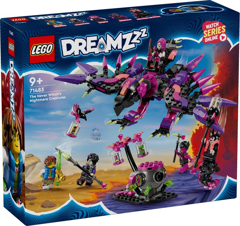 Le-creature-da-incubo-della-Mai-Strega---Lego-Dreamzzz-71483