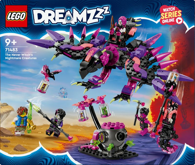 Le-creature-da-incubo-della-Mai-Strega---Lego-Dreamzzz-71483