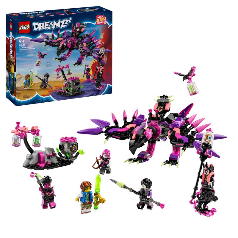 Le-creature-da-incubo-della-Mai-Strega---Lego-Dreamzzz-71483