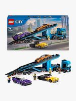 Camion-trasportatore-con-auto-sportive---Lego-City-60408