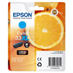 Epson ORIGINALE Epson Cartuccia d&#39inchiostro ciano C13T33624012 33 XL 650 pagine XL