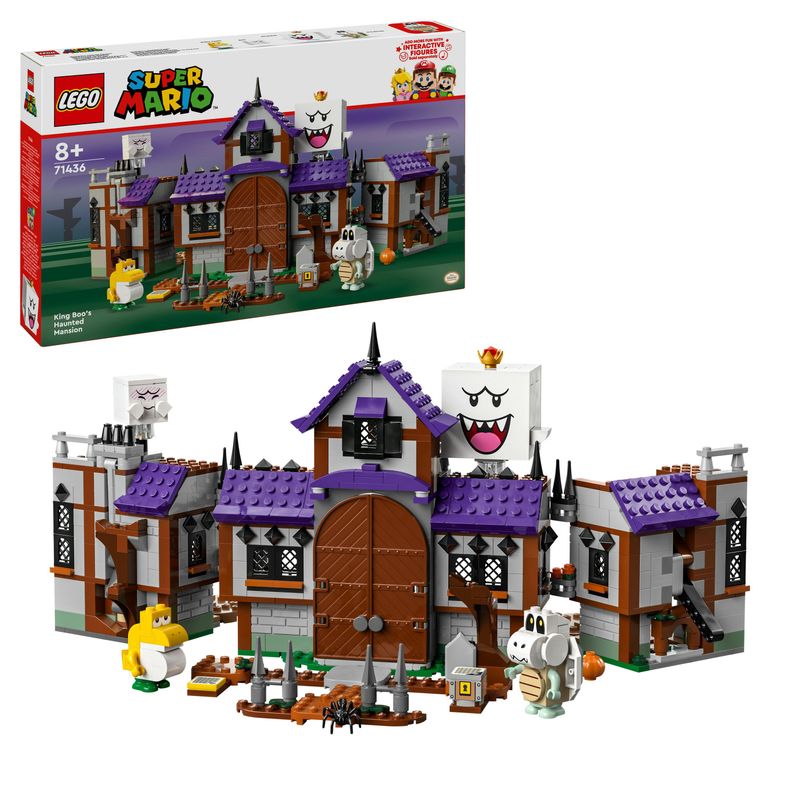 Villa-stregata-di-Re-Boo---Lego-Super-Mario-71436