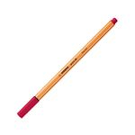 Penna-STABILO-point-88-50-rosso-scuro-punta-fine-fineline