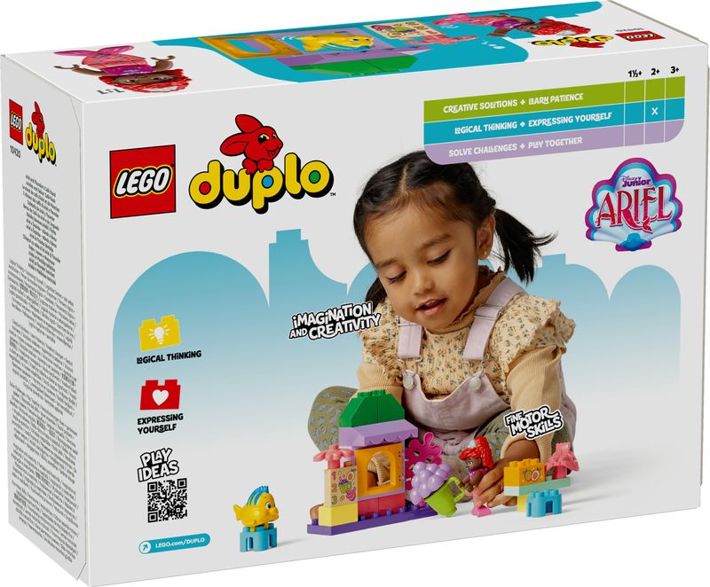 Il-chiosco-del-caffe-di-Ariel-e-Flounder---Lego-Duplo-10420