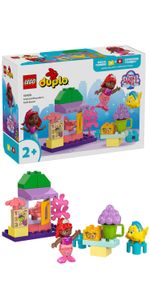 Il-chiosco-del-caffe-di-Ariel-e-Flounder---Lego-Duplo-10420