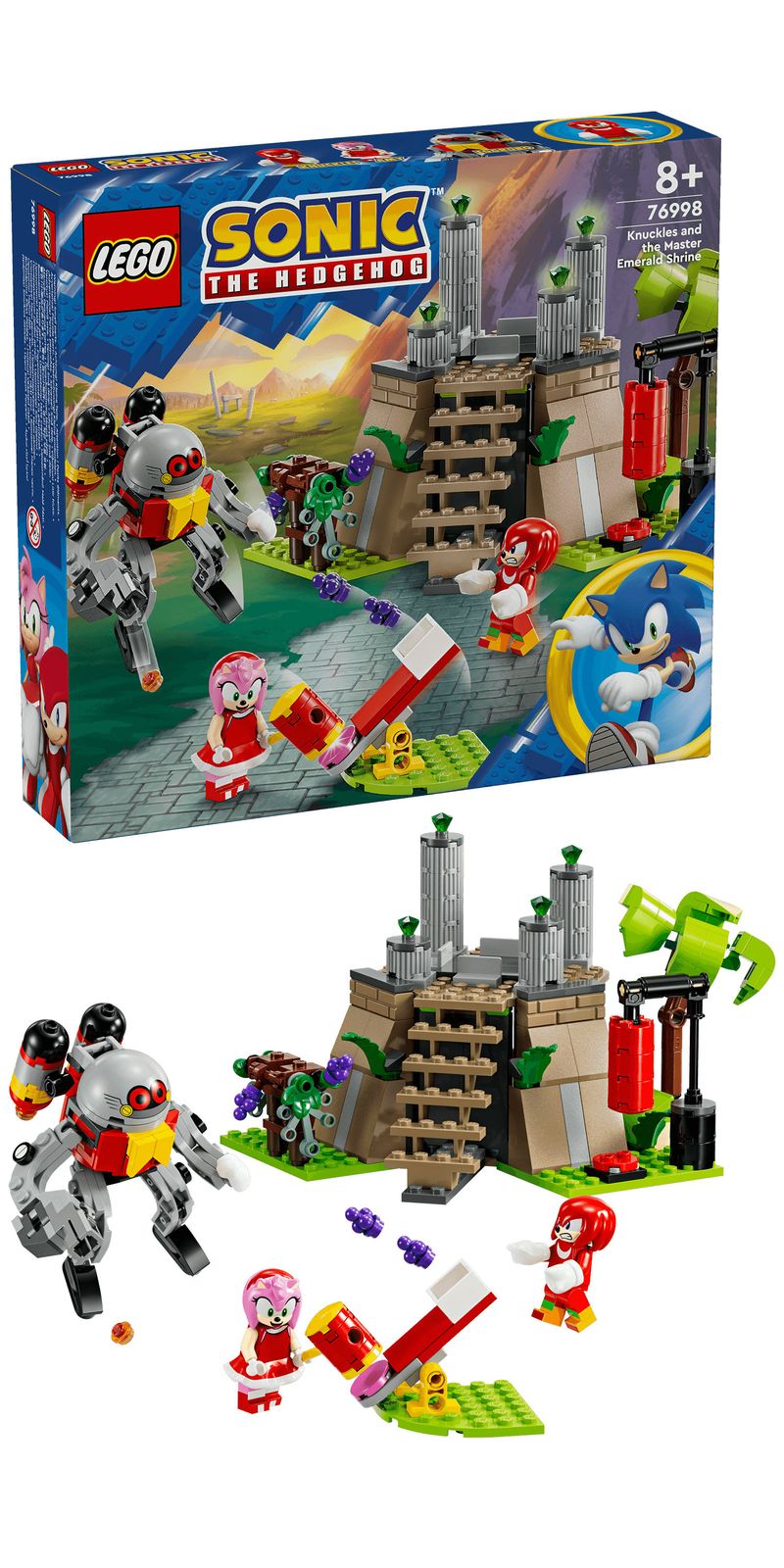 Knuckles-e-il-Santuario-del-Master-Emerald---Lego-Sonic-76998