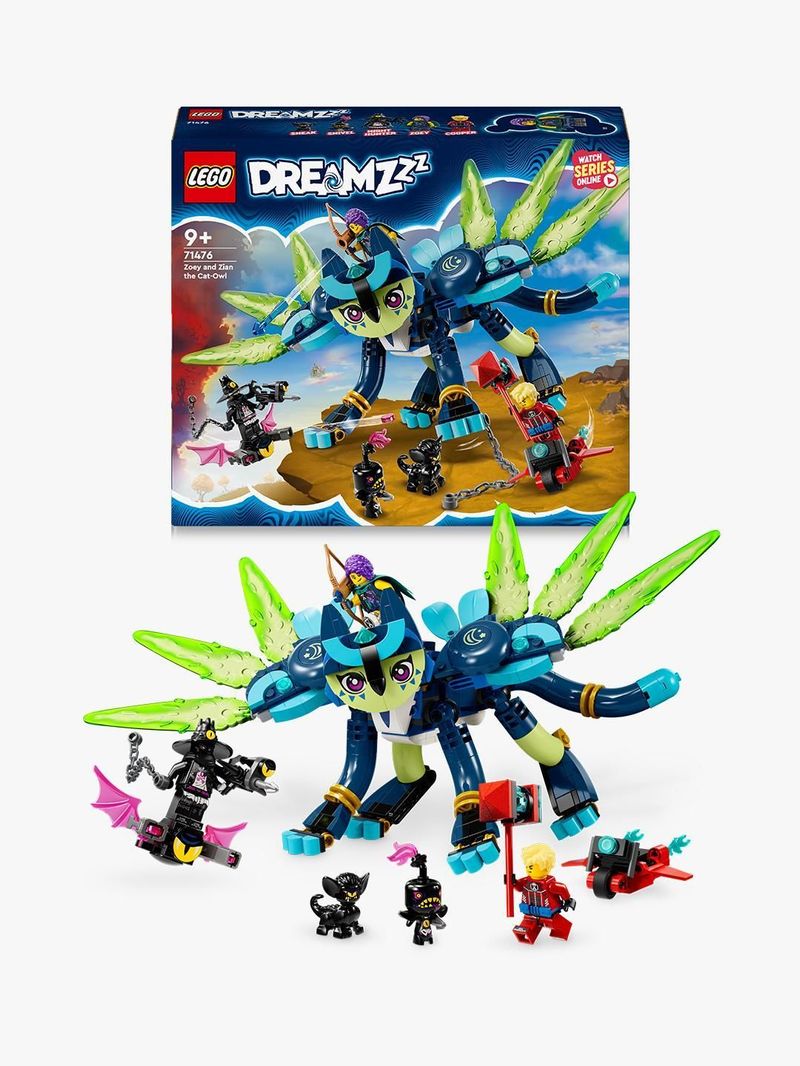 Zoey-e-Zian-il-gatto-gufo---Lego-Dreamzzz-71476