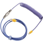 Ducky Premicord Blu Viola 18 m USB tipo A USB tipo-C (Ducky Premicord Horizon Coiled Keyboard Cable DKCC-HZCNC1) - Versi