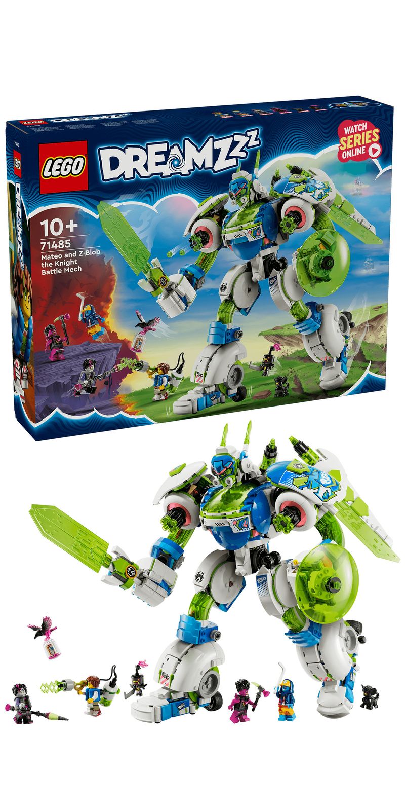 Battle-Mech-di-Mateo-e-Z-Blob---Lego-Dreamzzz-71485