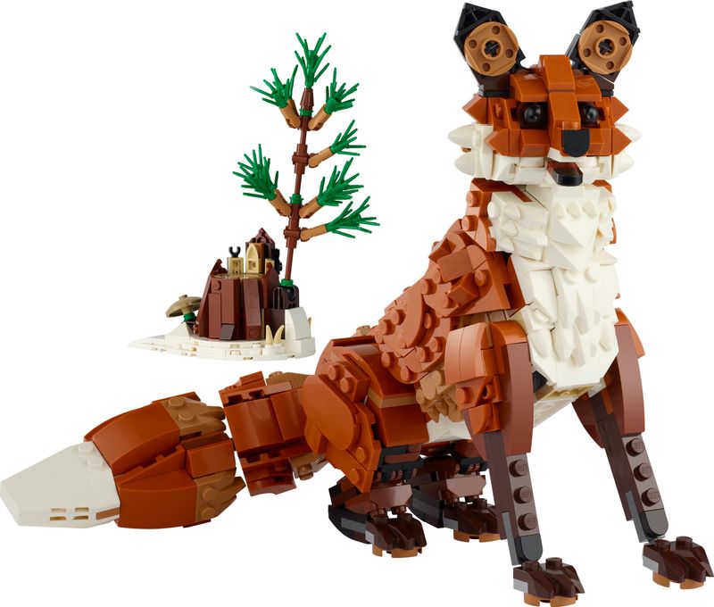 Animali-della-foresta--Volpe-rossa---Lego-Creator-31154