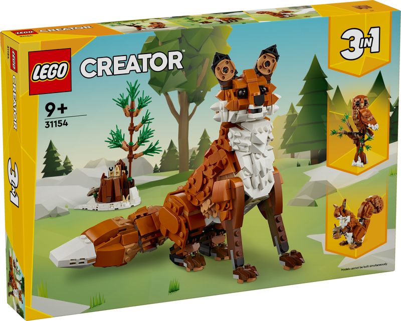 Animali-della-foresta--Volpe-rossa---Lego-Creator-31154