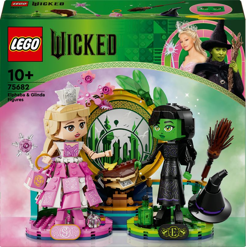 Personaggi-di-Elphaba-e-Glinda---Lego-Wicked-75682