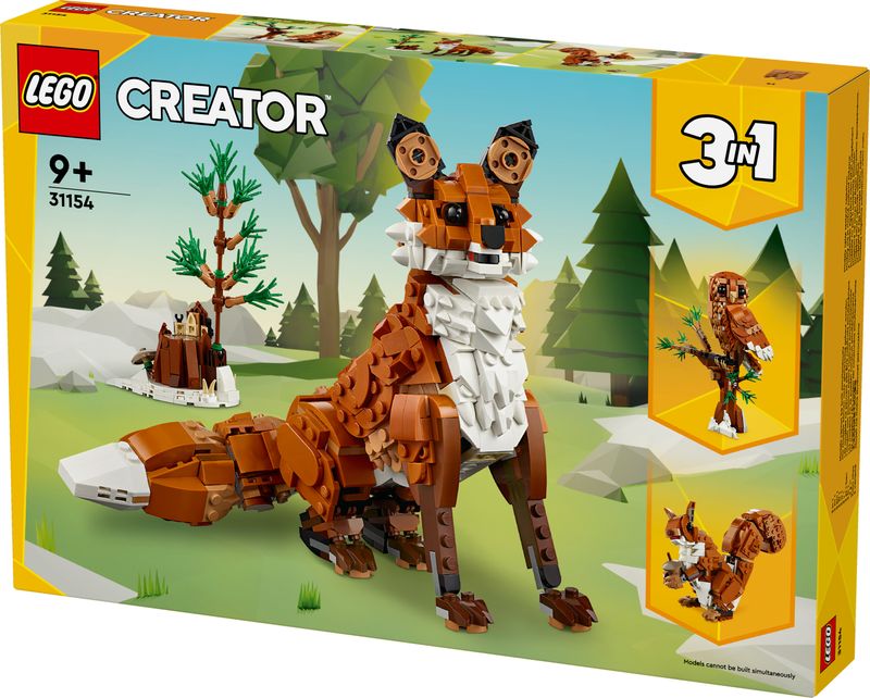 Animali-della-foresta--Volpe-rossa---Lego-Creator-31154