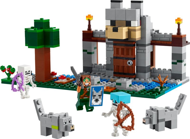 Il-castello-del-Lupo---Lego-Minecraft-21261