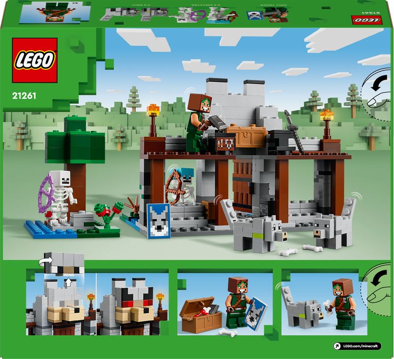 Il-castello-del-Lupo---Lego-Minecraft-21261