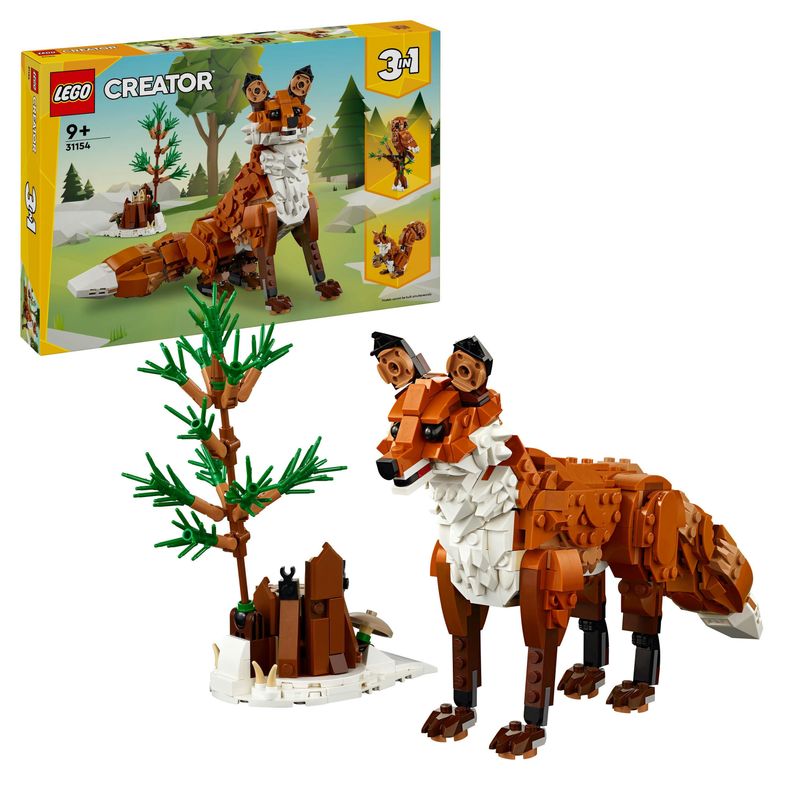 Animali-della-foresta--Volpe-rossa---Lego-Creator-31154