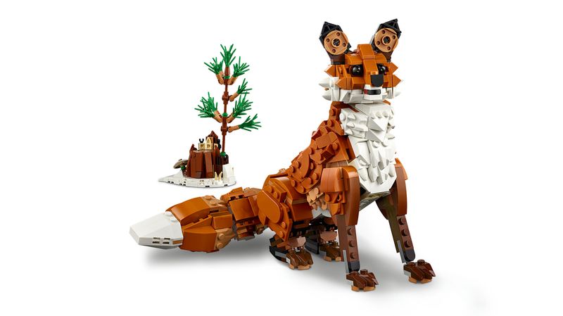 Animali-della-foresta--Volpe-rossa---Lego-Creator-31154