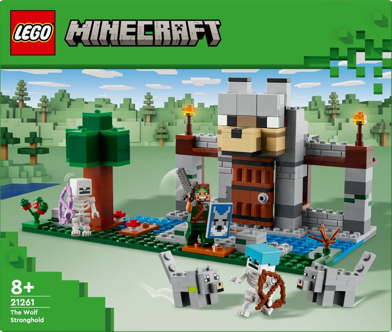 Il-castello-del-Lupo---Lego-Minecraft-21261