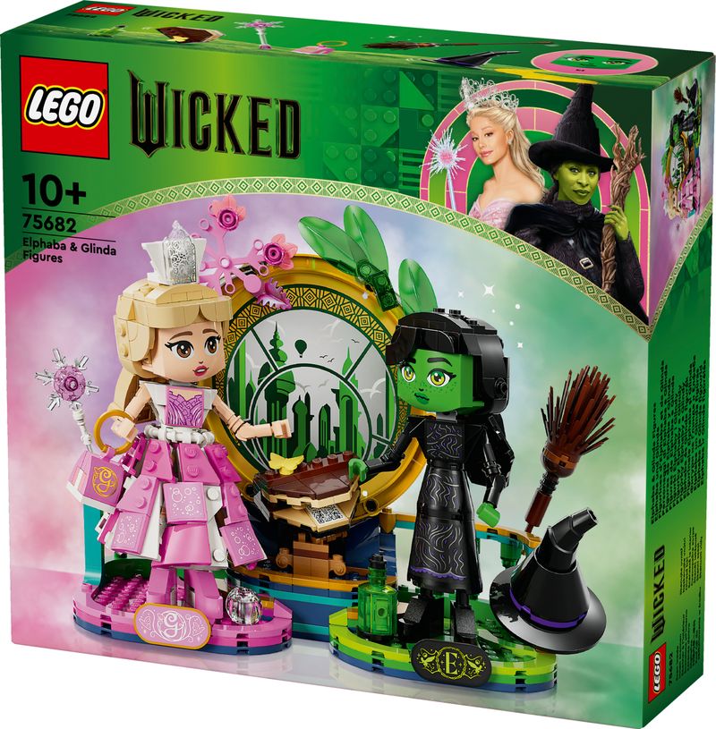 Personaggi-di-Elphaba-e-Glinda---Lego-Wicked-75682