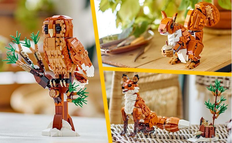 Animali-della-foresta--Volpe-rossa---Lego-Creator-31154