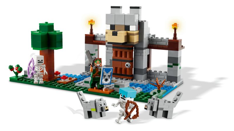 Il-castello-del-Lupo---Lego-Minecraft-21261