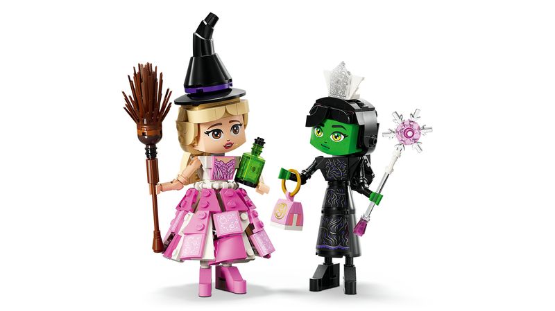 Personaggi-di-Elphaba-e-Glinda---Lego-Wicked-75682