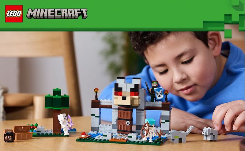 Il-castello-del-Lupo---Lego-Minecraft-21261