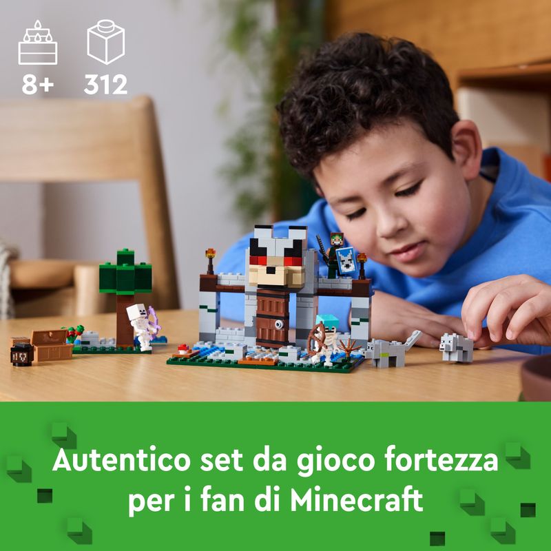 Il-castello-del-Lupo---Lego-Minecraft-21261