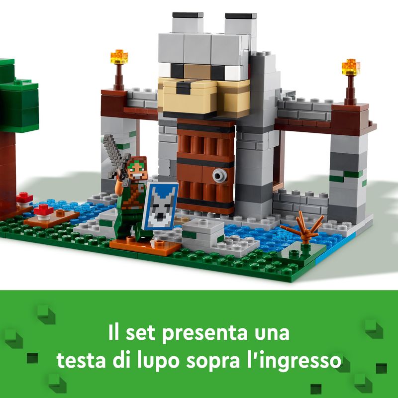 Il-castello-del-Lupo---Lego-Minecraft-21261