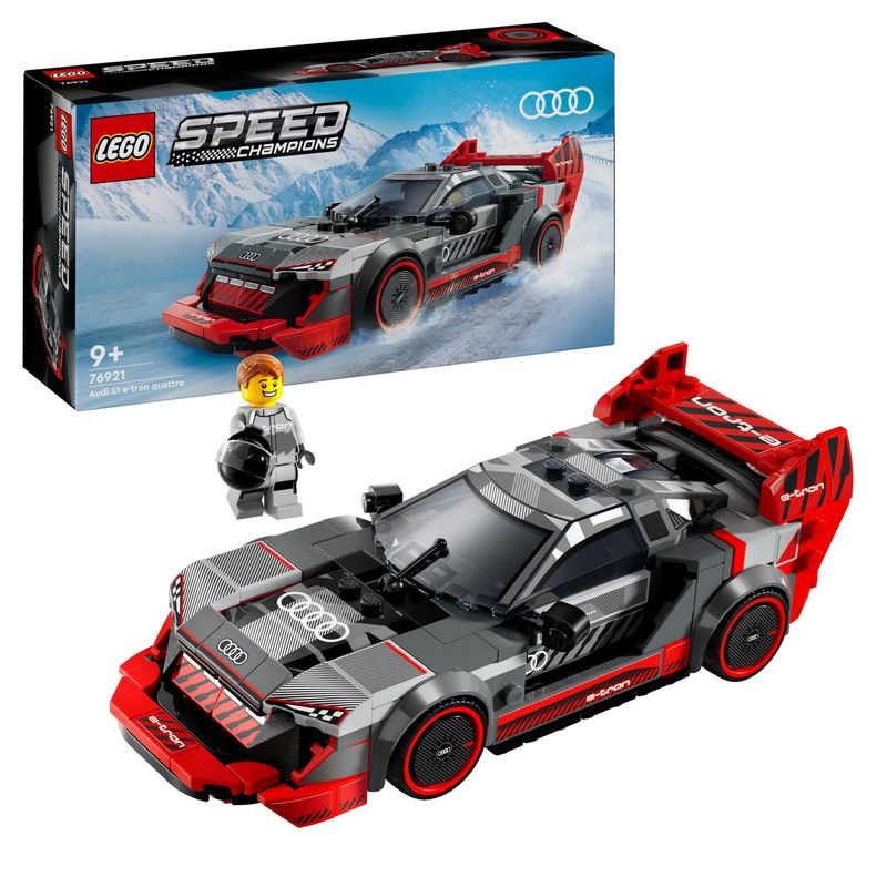 Auto-da-corsa-Audi-S1-e-tron-quattro---Lego-Speed-Champions-76921